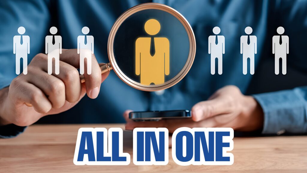 Sistema ALL IN ONE per trivare gli agenti di commercio