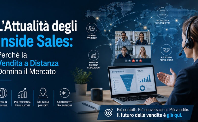 La Rivoluzione degli Inside Sales: L’Era dei Venditori da Remoto e la Risposta Strategica di RetiCommerciali.it